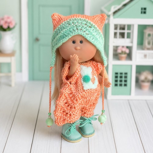 Item peach and - 2-item, green