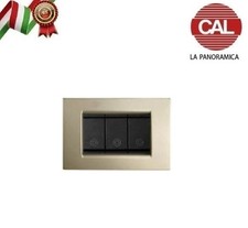 PLACCA 3P CHAMPAGNE OPACO