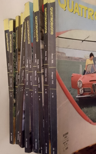 Quattroruote 1963 annata - quattroruote,