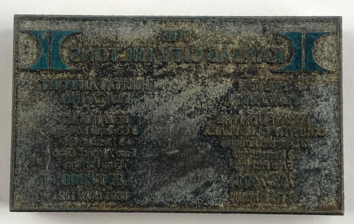Stampanti tipografiche kansas - tipografiche,