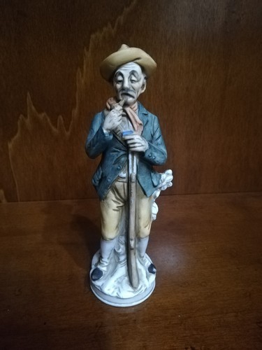 Statuina ceramica cacciatore - ceramica,