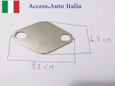 Piastra flangia tappo per egr - tappo,