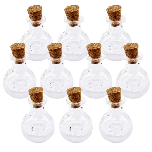 Pcs mini glasbehälter - 10, mini-glasbehälter