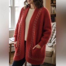 Angora Cardigan Giacca