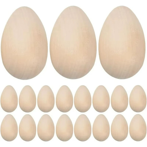 Uova pasqua legno - pasqua,