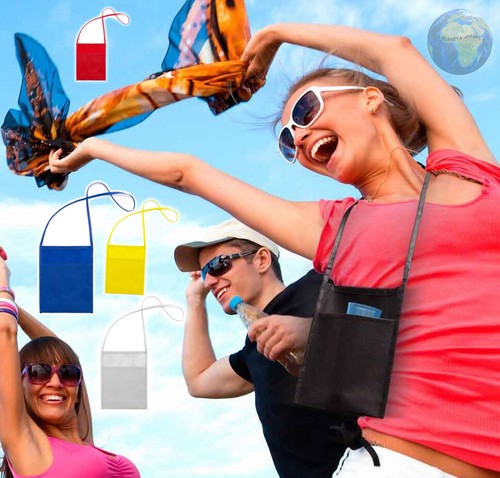 Borsa multiuso con tasca - con,