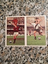 FIGURINE N. 554 579 SUPER CALCIATORI PANINI 1975-76 NUOVE CON VELINA BUSTINA