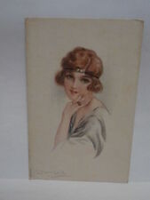 Cartolina d'epoca illustratore Bompani 1918 FP VG 