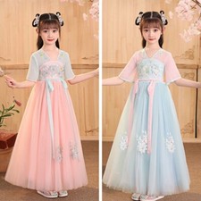 Ragazza Maglia Floreale Abito