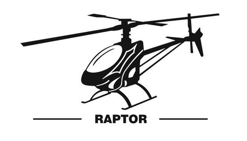 Adesivo thunder tiger raptor - thunder,