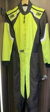 TUTA KART OMP RESISTENTE modello KS-3.A taglia 42 colore nero/giallo