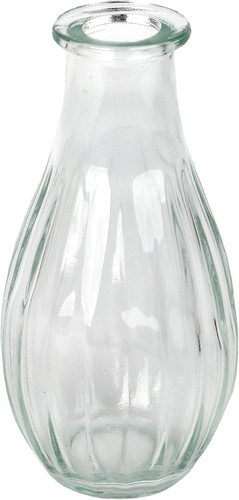 Vaso vetro trasparente - vaso,
