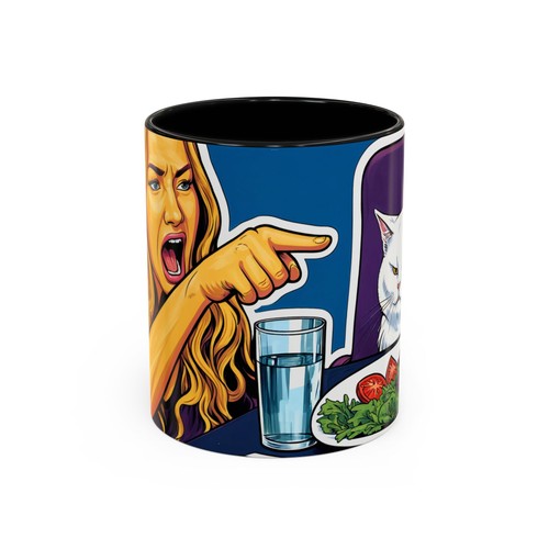 Tazza caffè donna - urla, al