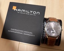 Orologio Hamilton Jazzmaster Piccolo Secondo Quarzo Analogico Cinturino Pelle Ottimo