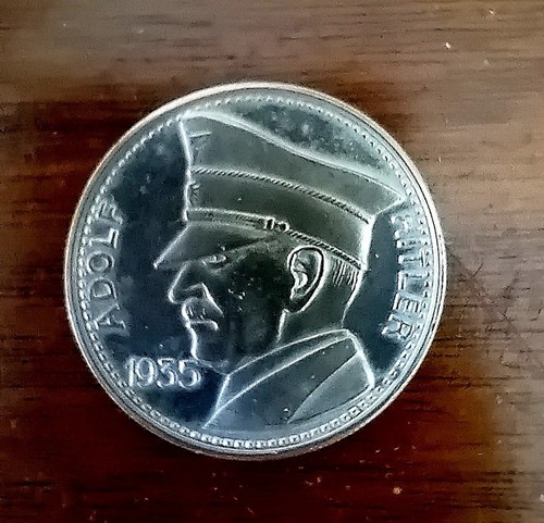 Moneta adolf hitler medaglia - moneta,