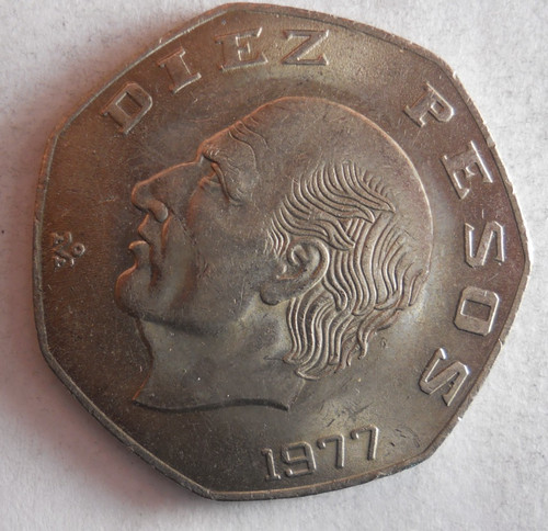 Messico pesos 1977 ottima - pesos,
