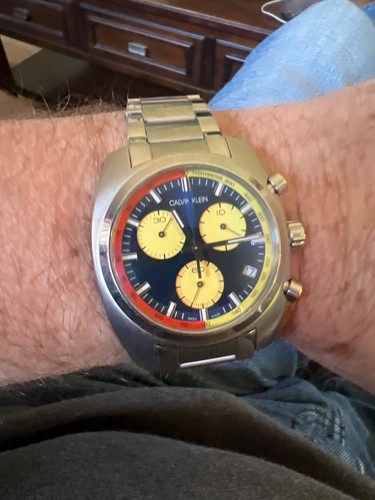 Calvin klein watch achieve - watch,