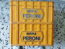 Due Cassette Cassetta Cassa Bottiglie Peroni