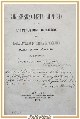 Conferenze fisico chimiche per - conferenze,