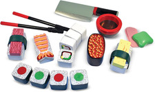 Set Sushi Giocattolo in Legno