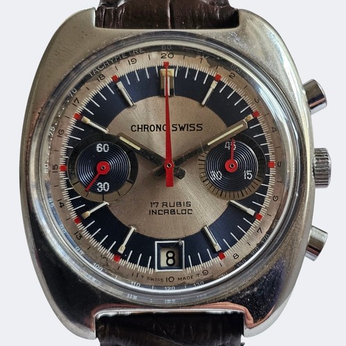 Cronografo svizzero vintage - vintage, 17