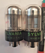 Nice pair 6sn7 gtb sylvania - pair,