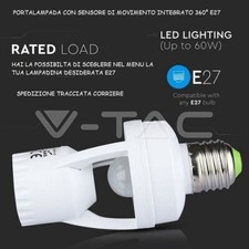 Portalampada Con Sensore di