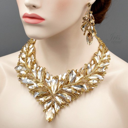 Enorme collana cristallo