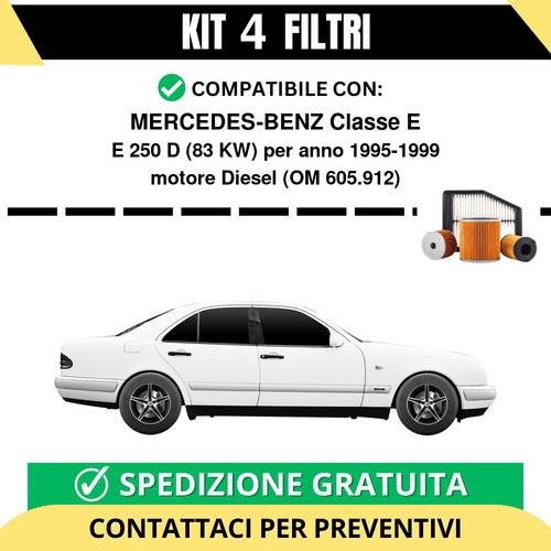 Kit filtri tagliando per - kit,