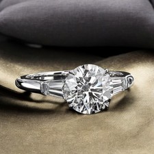 Anello in platino da donna