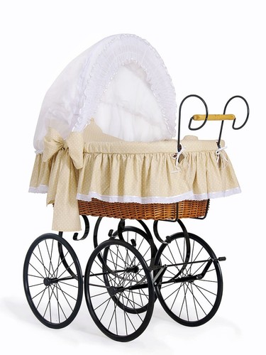 Cesta vimini retrò con - vimini,
