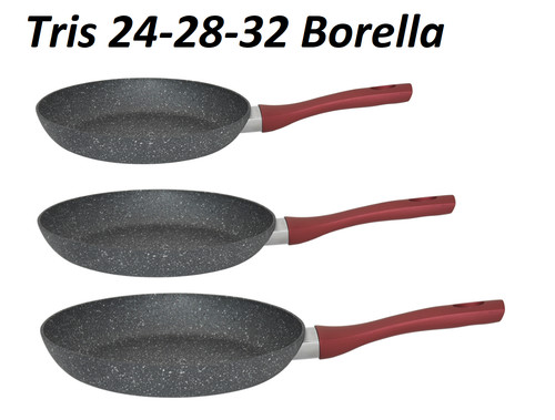Tris padelle pietra - tris, in