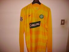 Maglia Match Worn Celtic Marrone Portiere Scozia Campioni di Calcio