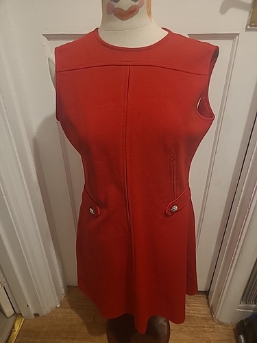 Vestito donna rosso senza