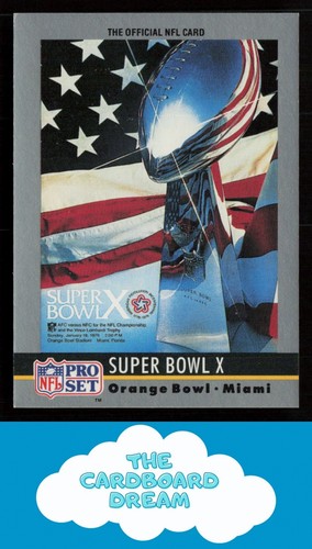 Super bowl 1990 pro - pro, #10
