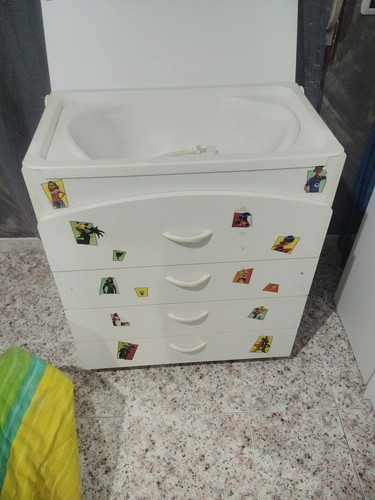 Fasciatoio con cassetti - con,