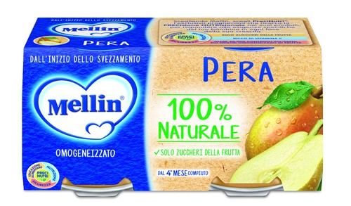 Mellin omogeneizzato pera - omogeneizzato, 24