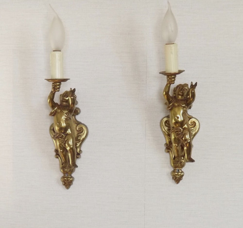 Elegante coppia applique