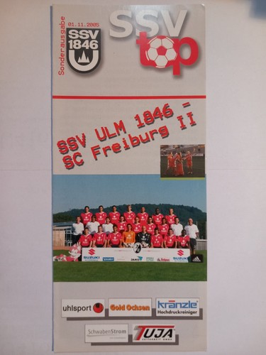 Programma calcio oberliga - programma,