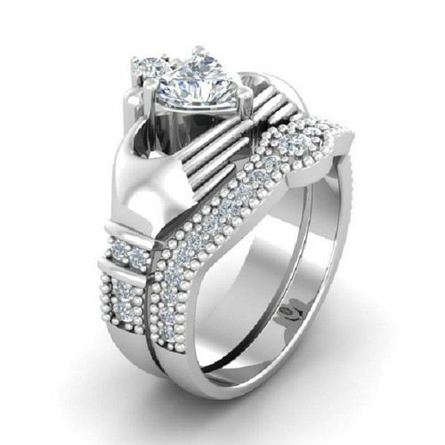 White heart diamond - 2.ct,