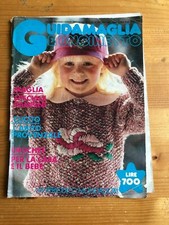 Guida maglia e uncinetto n. 133 1985 speciale bambini