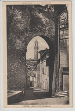 ANTICA CARTOLINA DI SIENA -