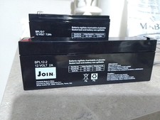 batteria al piombo 12v 7ah + 12v 2ah