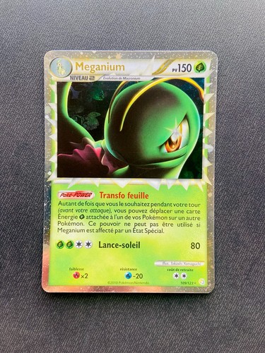 Carte pokémon meganium - carte,