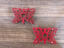 Pair of Butterfly Shaped In