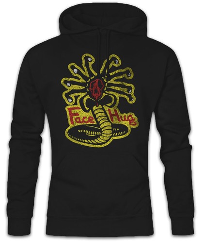 Felpa con cappuccio facehugger - cappuccio,