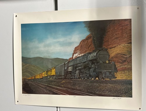 Stampa treno echoing - stampa,