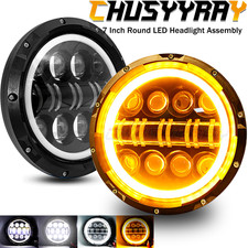 Inch round led - round, headlights