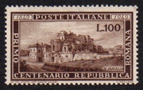 Repubblica romana 1949 mnh - romana,