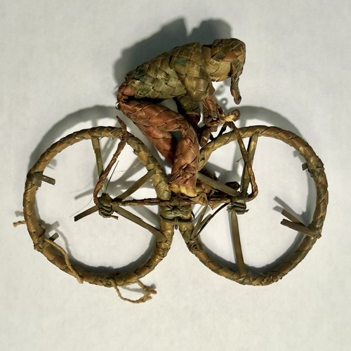 Antico insolito ciclista arte
